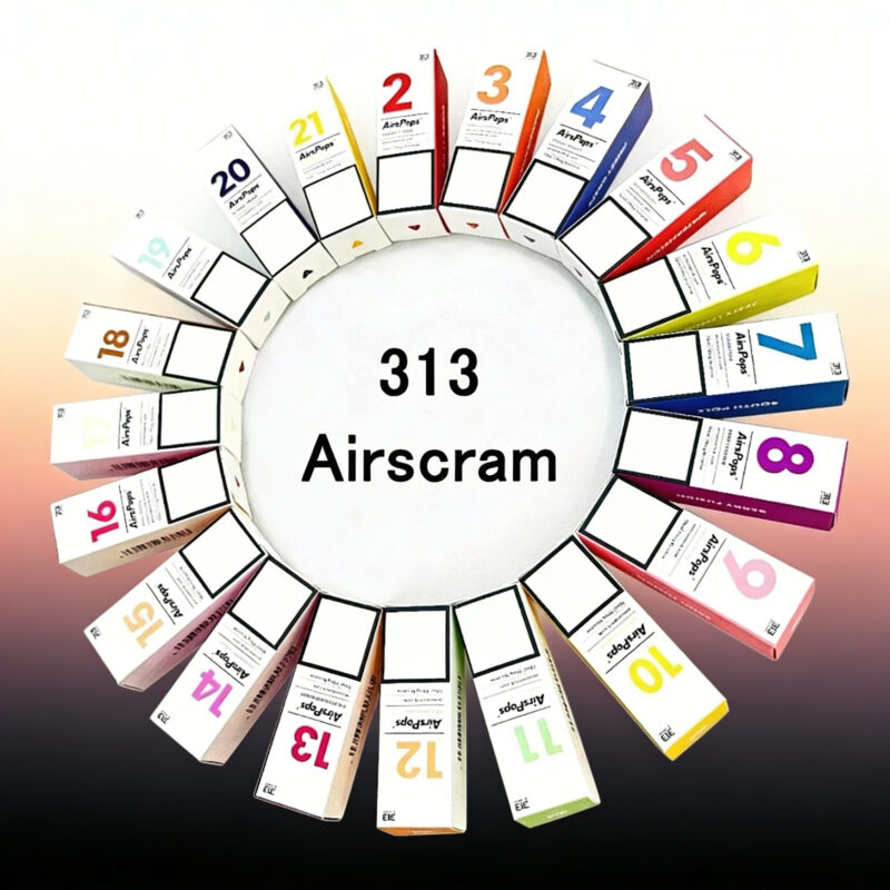 Airscream 汽泡 313 系列數字煙油|30ML 小煙專用 |英國原裝